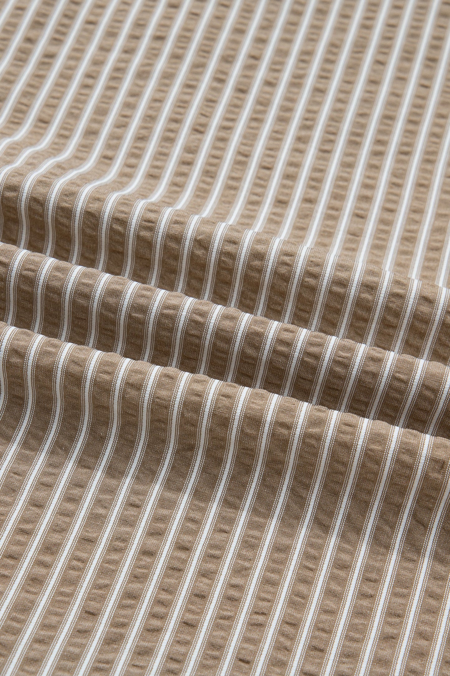 Plus Size Stripe Zip-Up Collared Mini Dress