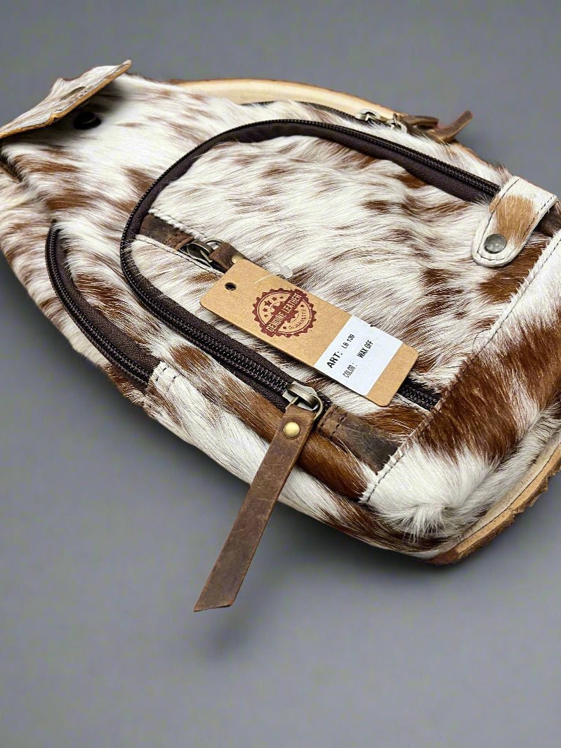 Genuine Hair on Hide Sling Bag