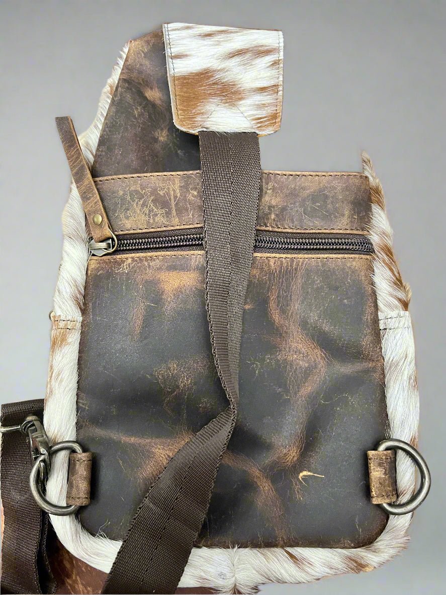 Genuine Hair on Hide Sling Bag
