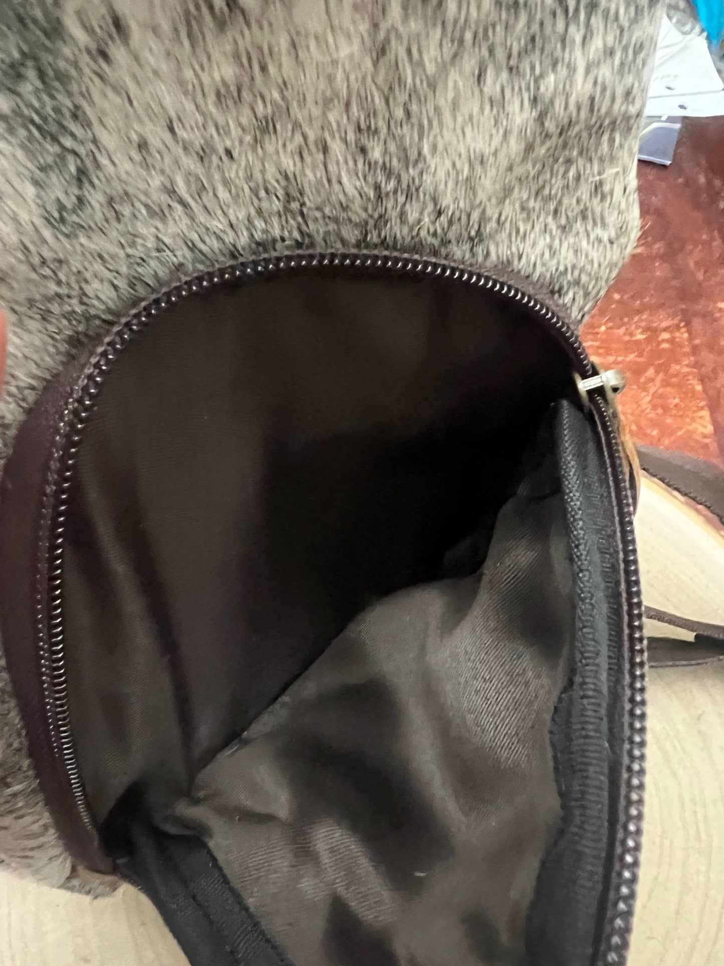Genuine Hair on Hide Sling Bag