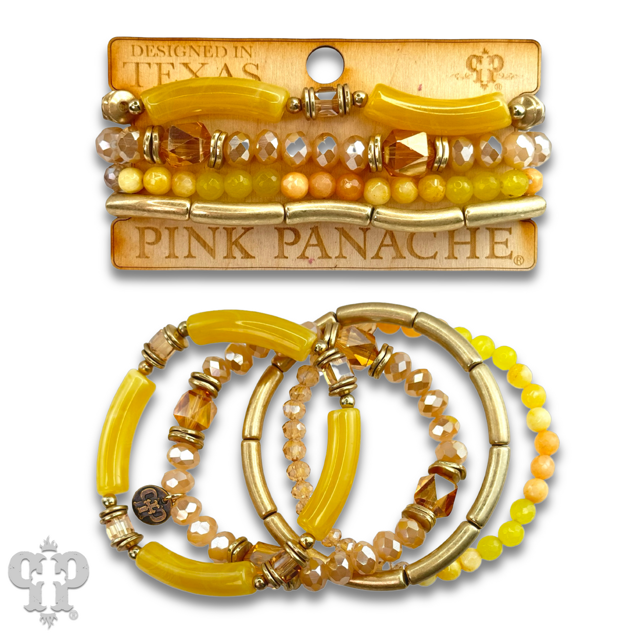Bamboo tube bracelet set