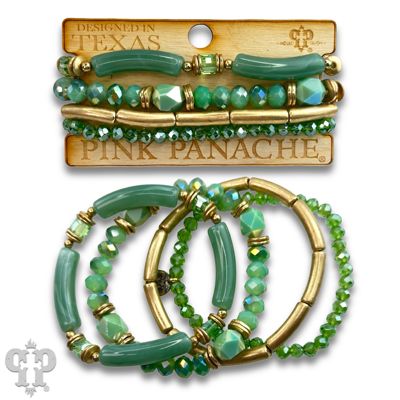 Bamboo tube bracelet set