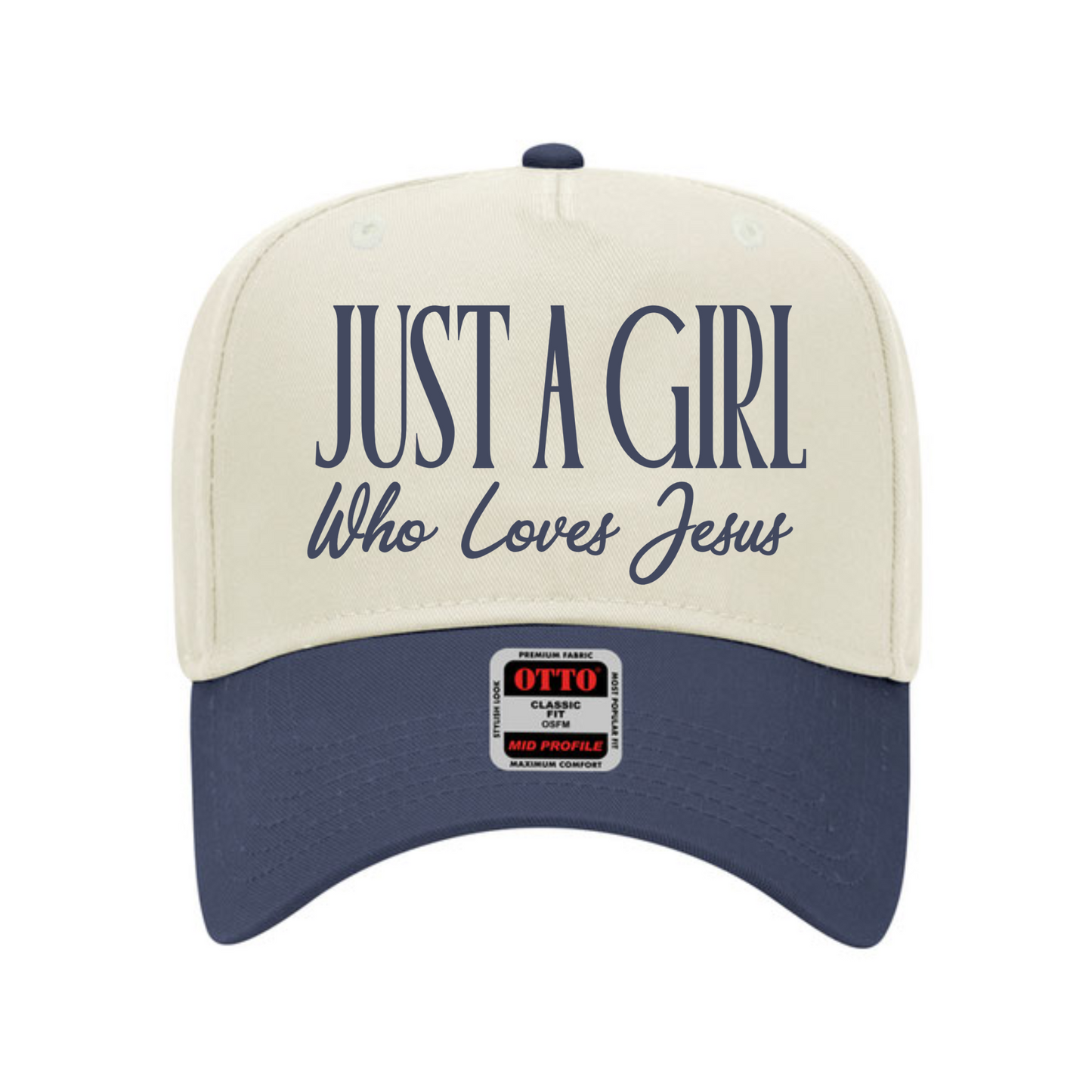 Just a Girl Who Loves Jesus Trucker Hat