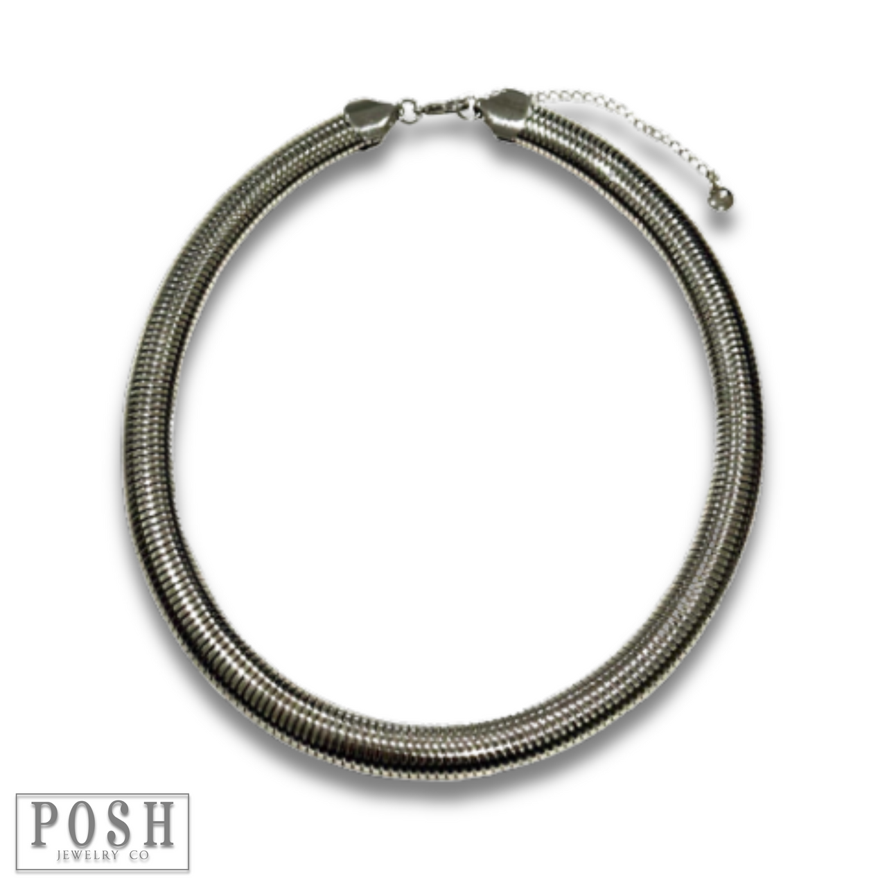 Flex chain collar necklace