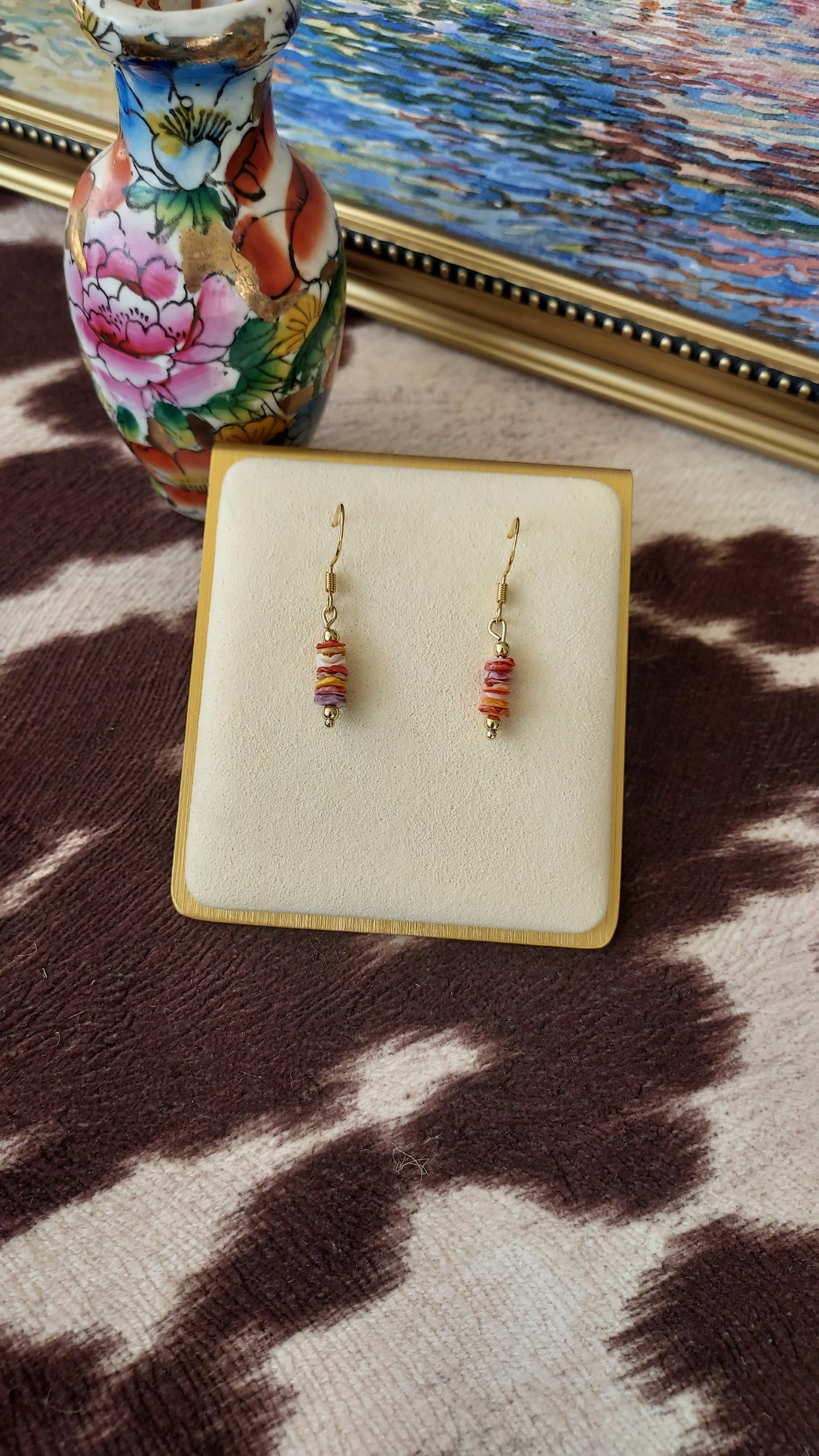 Golden il Lido dangles