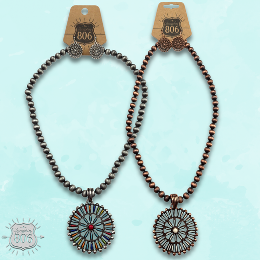 Southwest necklace set