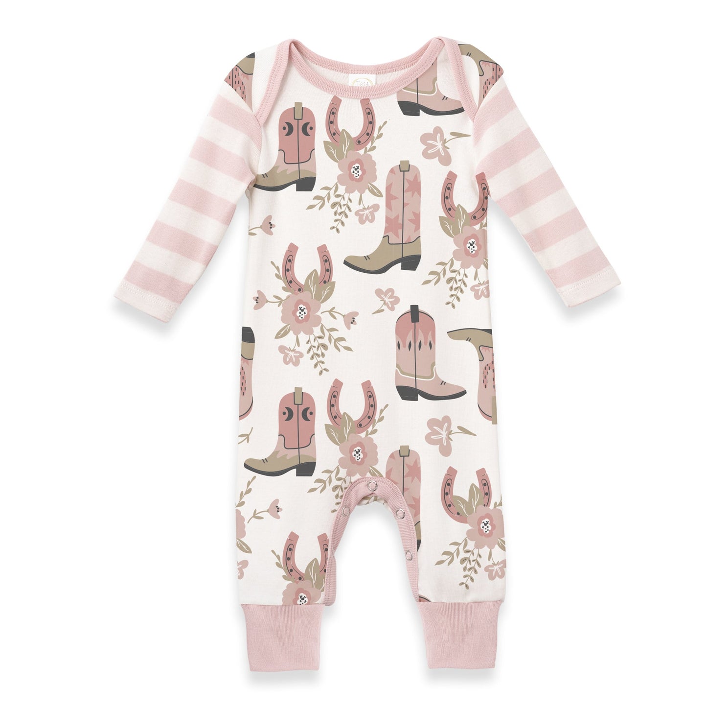 Cowgirl Boots Western Romper