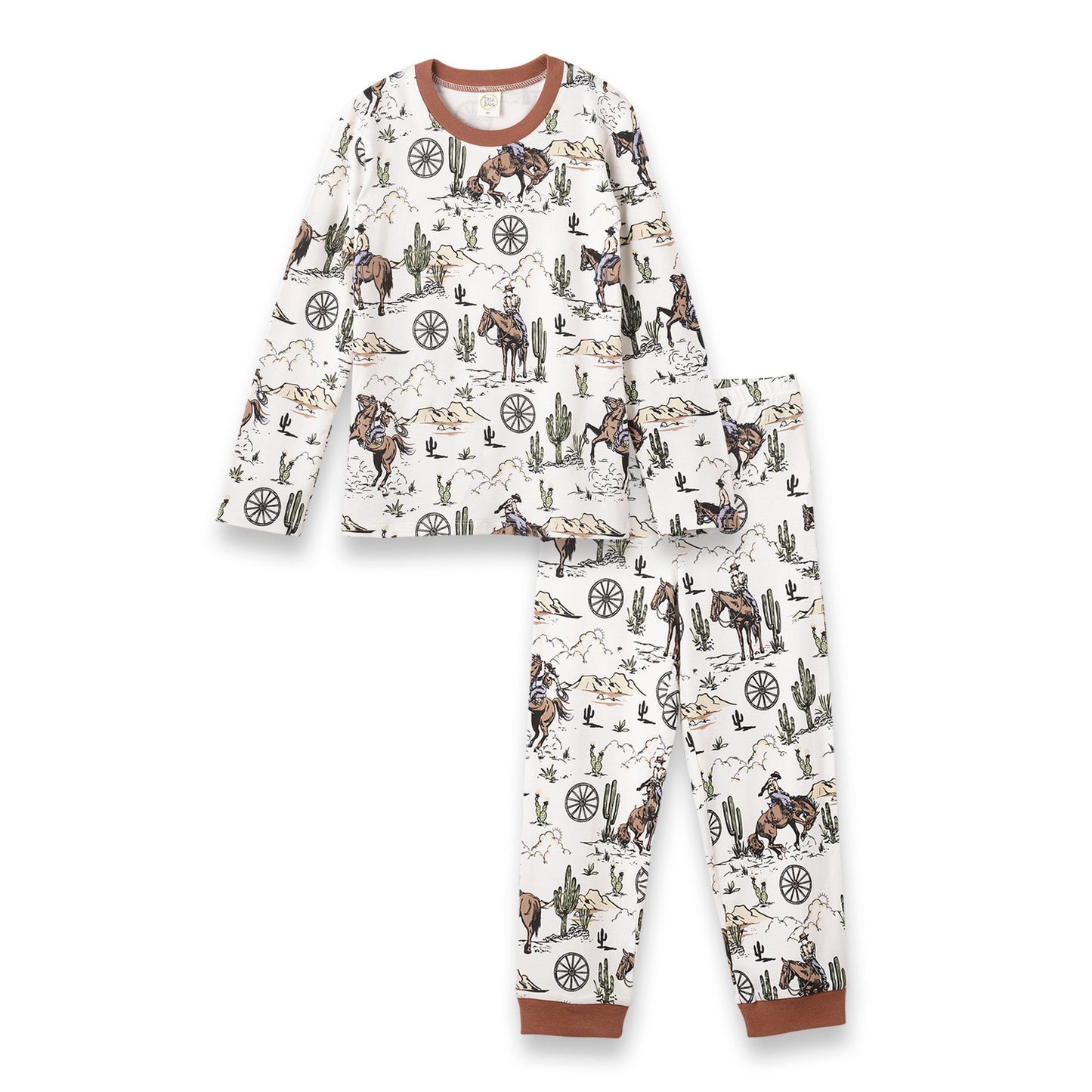 Cowboy Bamboo Pajama Set - 10 & 12Y